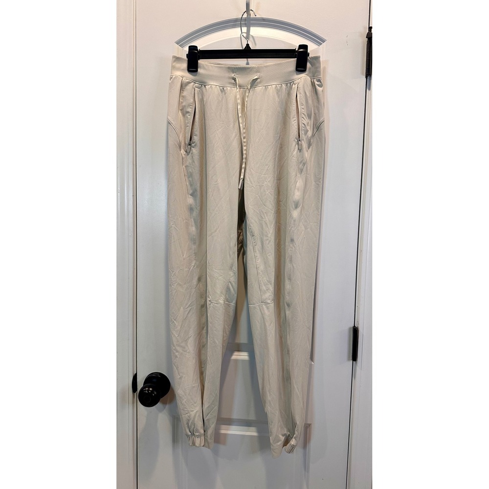 Lululemon Beyond the Studio Jogger Women 8 Bone Excellent LW5FOQS